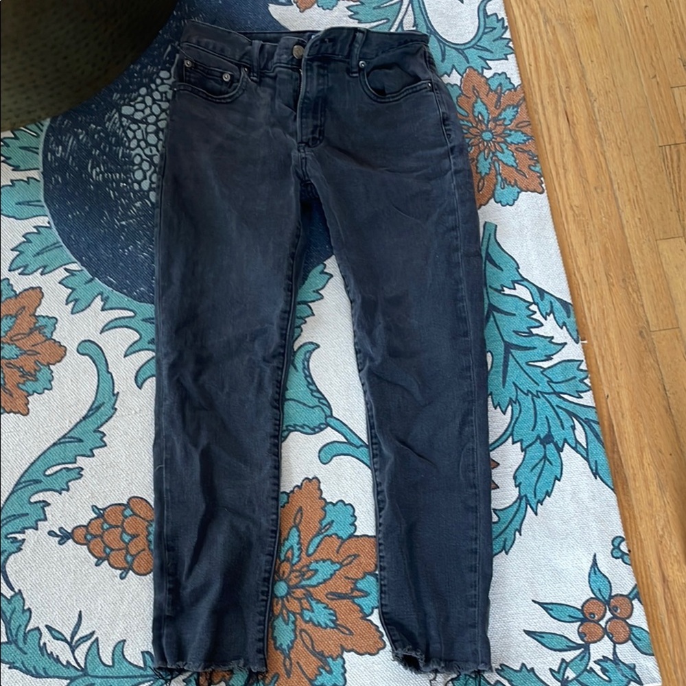 GAP faded black jeans - size 24